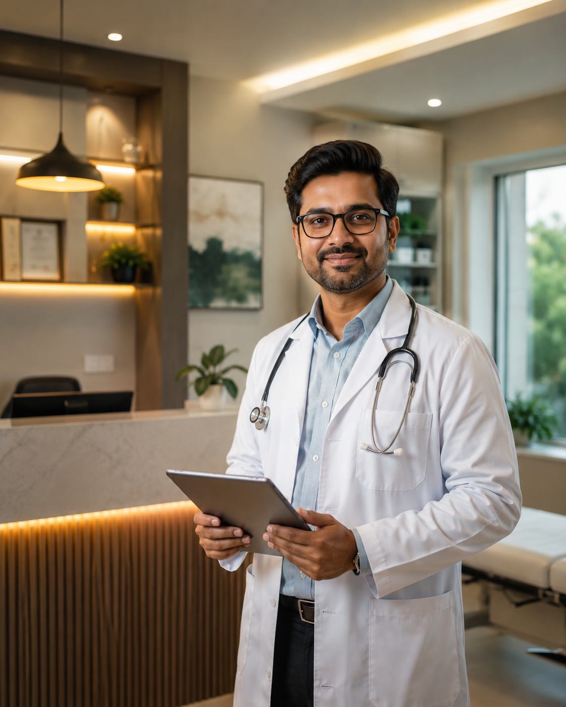 A doctor in their own practice